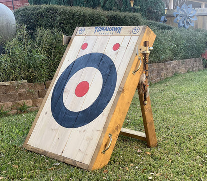 2-Ring Foldable Axe and Knife Throwing Target