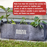 Back to the Roots Breathable Grow Bed, Provides More Oxygen to Roots, Assembles in Seconds 3 cu. ft Back to the Roots