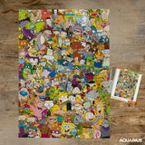 Aquarius Nickelodeon 90s Puzzle (3000 Piece Jigsaw Puzzle) - Officially Licensed Nickelodeon Merchandise & Collectibles - Glare Free - Precision Fit - 32 x 45 Inches AQUARIUS