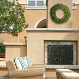 Vickerman 60" Cheyenne Pine Artificial Christmas Wreath with 860 PVC Tips - Indoor and Outdoor Use- Seasonal Holiday Decor - Featuring Pinecones for a Realistic Look Vickerman