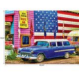 RoseArt - Kodak Premium - Route 66-1000 Piece Jigsaw Puzzle for Adults RoseArt