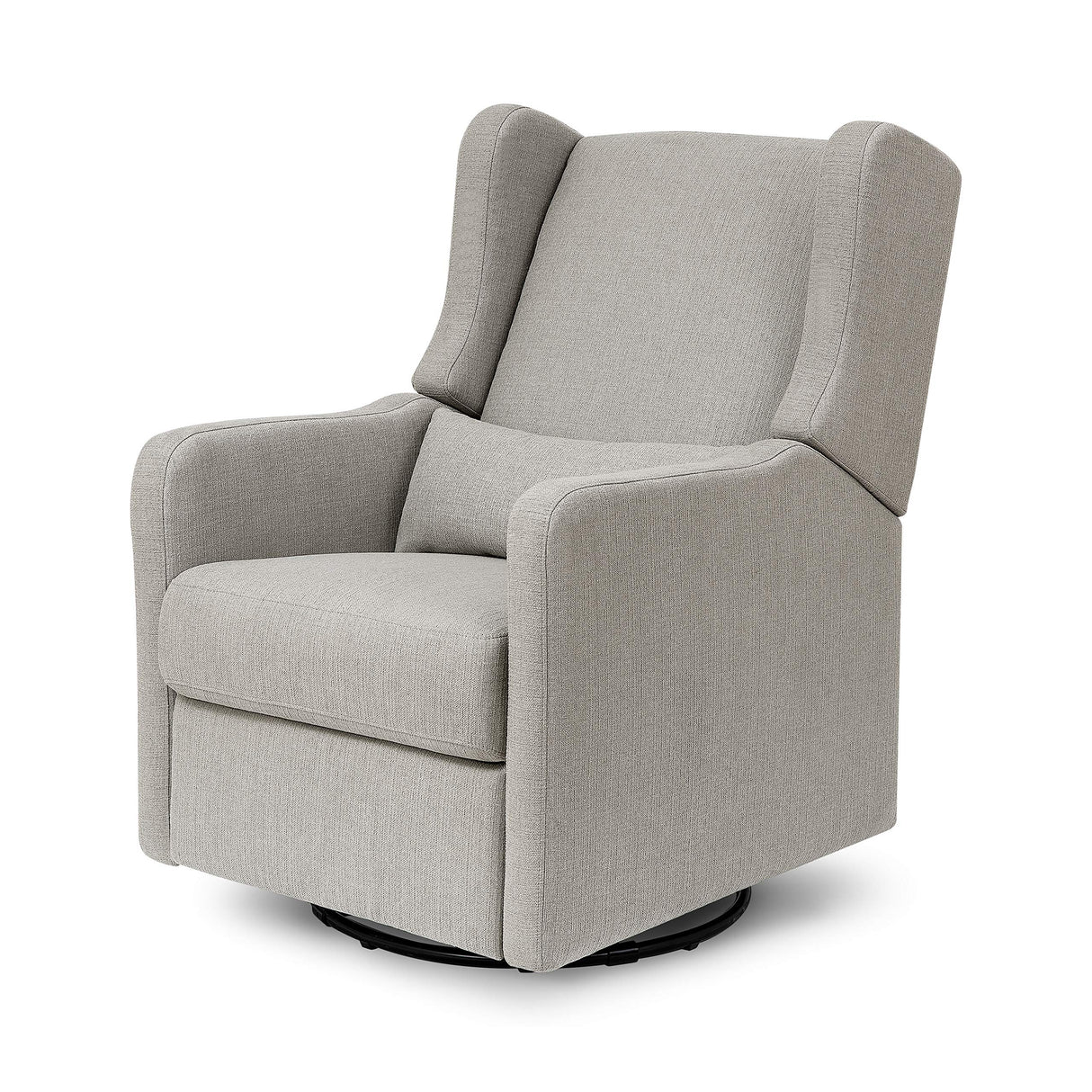 DaVinci Carter’s Arlo Glider Recliner Nursery Chair - Water & Stain Resistant Glider Rocking Chair for Nursery - GREENGUARD Gold, FSC & Certi-PUR US Certified - Cozy Swivel Rocker Recliner - Grey DaVinci