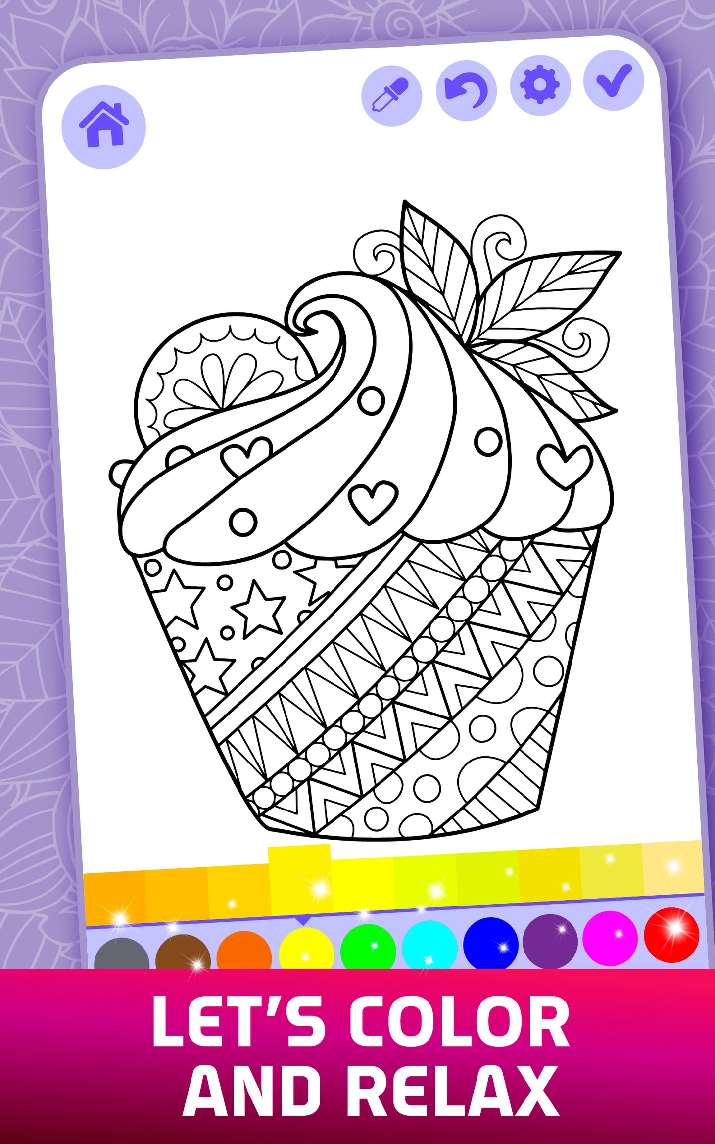 Relaxing Adult Coloring Book