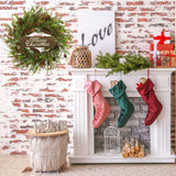 WreathDream 22 inch Artificial Christmas Wreath with Pine Cones and Needles for Indoor Outdoor Holiday Home Decor WreathDream