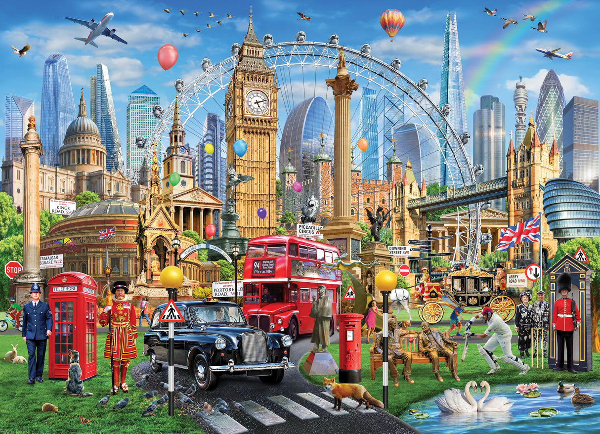 PETER PAUPER PRESS London 500 Piece Jigsaw Puzzle PETER PAUPER PRESS
