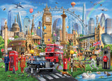 PETER PAUPER PRESS London 500 Piece Jigsaw Puzzle PETER PAUPER PRESS