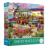 Ceaco - David Maclean - Beach Diner - 1000 Piece Jigsaw Puzzle Ceaco