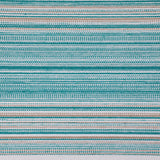 DII Everyday Collection Fringed Stripe Tabletop, Table Runner, 14x72, Teal DII
