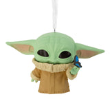 Hallmark Star Wars: The Mandalorian Grogu with Butterfly Funko POP! Christmas Ornament Hallmark