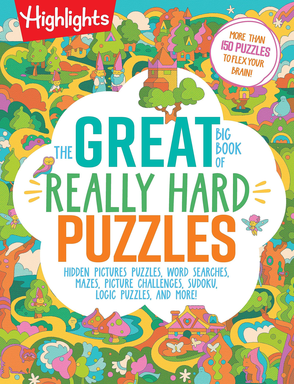 The Great Big Book of Really Hard Puzzles (Great Big Puzzle Books) WoodArtSupply