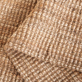 SAFAVIEH Area Rug 4x6 - Natural Fiber Collection - Natural Brown, Handmade Jute, Farmhouse Style, Chunky Textured Thick Pile (NF747A) SAFAVIEH
