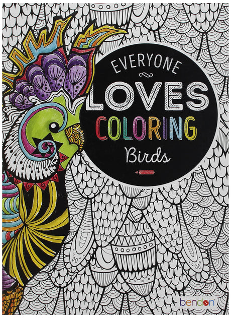 Bendon 29146 Birds Advanced Coloring Book Bendon