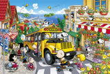 1000 piece jigsaw puzzle PEANUTS happy school bus (50x75cm) Puzzles