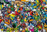 Clementoni - Impossible Puzzle - DC Comics Justice League - 1000 Pieces - Difficult Puzzle for Adults with Superheroes, Made in Italy, 39863 Clementoni