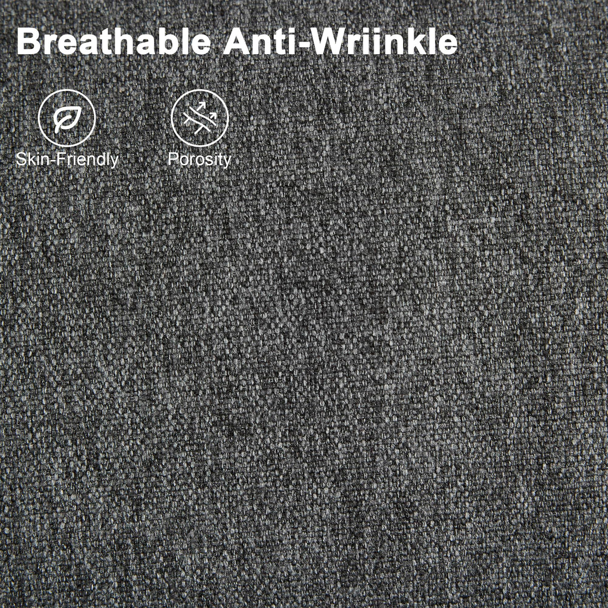 URRED Loveseat Recliner Sofa, Double Manual Recliner RV Sofa with Console, Linen Recliner Chair Home Theater Seating with Cup Holders/Lumbar Pillow/Hidden Storage for Living Room(Grey) URRED