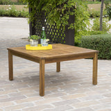 Christopher Knight Home Perla Outdoor Acacia Wood Coffee Table, Teak Finish ,Brown Christopher Knight Home