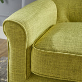 Christopher Knight Home Mariah Mid-Century Modern Loveseat, Muted Green Christopher Knight Home