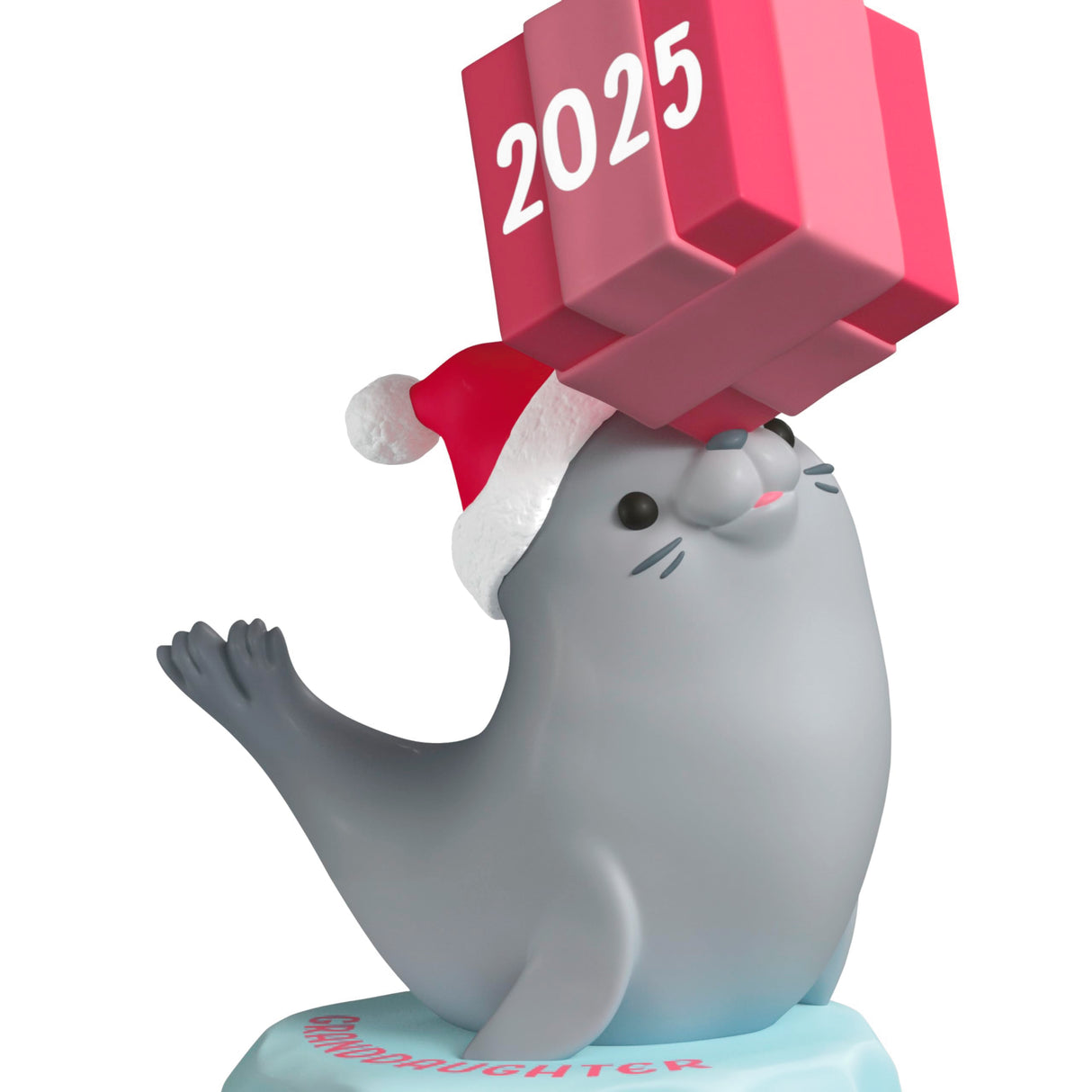 Hallmark Keepsake Christmas Ornament 2025, Granddaughter Seal 2025 Hallmark Keepsake