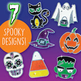 Creativity for Kids Halloween Window Art - Halloween Crafts, Make Your Own Halloween Window Clings Creativity for Kids