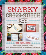 Snarky Cross-Stitch Kit Publications International, Ltd.