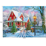 RoseArt - Kodak Premium - Christmas at Home - 1000 Piece Jigsaw Puzzle for Adults RoseArt