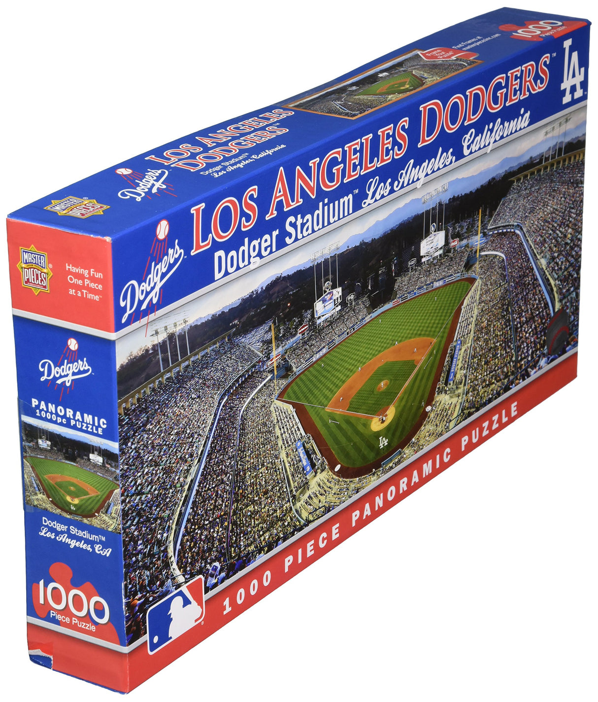 MasterPieces MLB Los Angeles Dodgers Stadium Panoramic Jigsaw Puzzle, 1000 Pieces Masterpieces