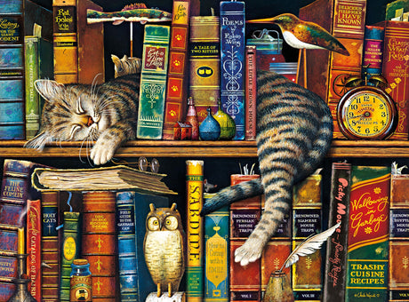 Buffalo Games - Charles Wysocki - Frederick The Literate - 1000 Piece Jigsaw Puzzle for Adults -Challenging Puzzle Perfect for Game Nights - Finished Size is 26.75 x 19.75 Buffalo Games