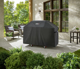 Weber Genesis 300 Series Premium Grill Cover, Heavy Duty and Waterproof, Fits Grills Up To 62 Inches Wide Weber