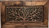 Hidden Gun Storage Cabinet Birds In A Tree Wall Decoration - Secure Wall Mountable Gun Safe by Bellewood Designs Bellewood Designs