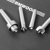 BMWOOD LDC-SET4/MT2 4PCS Woodturning Lathe Live and Drive Center Set MT2 Taper BMWOOD