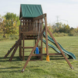 Swing-N-Slide WS 8350 Willows Peak Deluxe Swing Set, Wood Swing-N-Slide