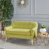 Christopher Knight Home Mariah Mid-Century Modern Loveseat, Muted Green Christopher Knight Home