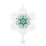 Hallmark Keepsake Christmas Ornament 2025, Snowflake 2025, Porcelain, Snowflake Gifts Hallmark Keepsake