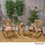 Christopher Knight Home Clark Rocker Recliners, Teak Christopher Knight Home