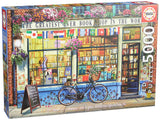 Educa - Greatest Bookshop in The World - 5000 Piece Jigsaw Puzzle - Puzzle Glue Included - Completed Image Measures 61.75" x 42.25" - Ages 14+ (18583) Educa