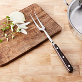 Mercer Culinary Praxis Forged Fork with Wood Handle, 12-1/4 Inch, Wood Mercer Culinary