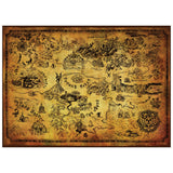 The Legend of Zelda Hyrule Map 1,000 Piece Jigsaw Puzzle | Collectible Puzzle Featuring Stylized Hyrule Map from The Legend of Zelda Video Games | Officially Licensed Nintendo Merchandise USAOPOLY