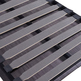 Ball & Cast Murphy Bed Twin Size Storage Cabinet Bed Frame with Wardrobe and Drawers,can be Folded,Metal Hideaway Bedframe W/Wood Slat Support,for Kids Bedroom,Student Dorms,Gray Ball & Cast