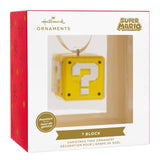 Hallmark Nintendo Super Mario Question Block Christmas Ornament, Metal Hallmark