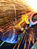 Ironclad HEATWORX HEAVY DUTY; Heat Resistant Gloves, Silicone-Palm, Rated up to 600°F (315 °C) Kevlar-Liner and Shell, (1 Pair), Black Ironclad