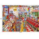 RoseArt - Back to The Past - Local Five and Dime - 750 Piece Jigsaw Puzzle for Adults RoseArt