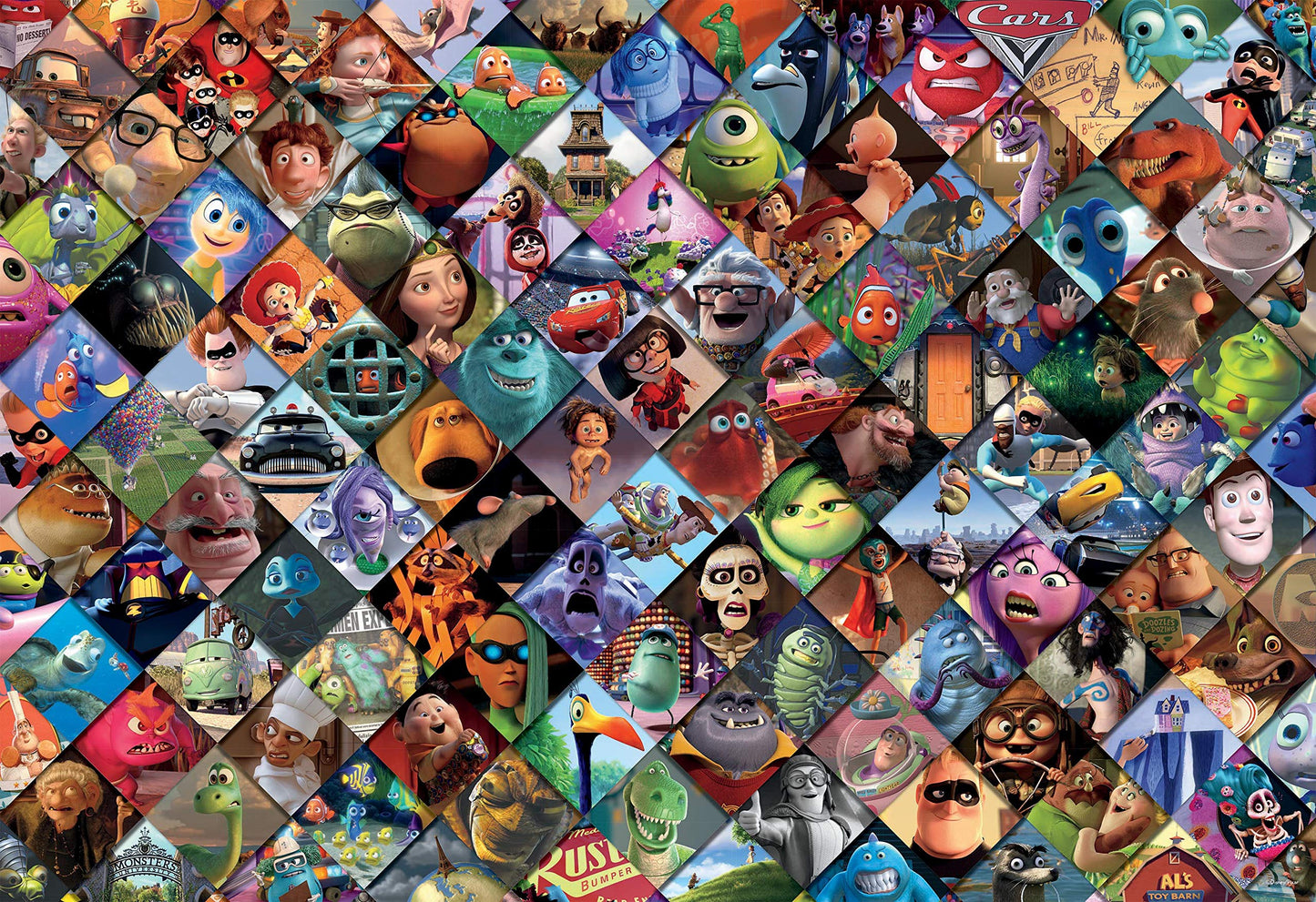 Ceaco - Disney/Pixar Clips - 2000 Piece Jigsaw Puzzle , 5"