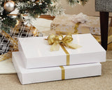 Hallmark XLarge Gift Boxes with Lids (12 Robe Boxes, White) for Birthdays, Graduations, Christmas, Weddings, Bridal Showers Hallmark