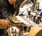 Bastex Professional Quality Wood Turning Chisel 8 pcs Set Included Lathes: 2 Skew 1 Spear Point 1 Parting 1 Round Nose & 3 Gouge Tools for Wood Working Professionals or Hobbyist. Starter Pack Kit Bastex