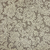 HomePop Home Decor |K7646-A880| Upholstered Modern Rectangular Storage Ottoman | Hinged Lid Ottoman with Storage for Living Room & Bedroom, Brown Jacobean Print HomePop