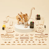 Dinosaur Robot Brachiosaurus DIY Kit, Educational STEM Toy