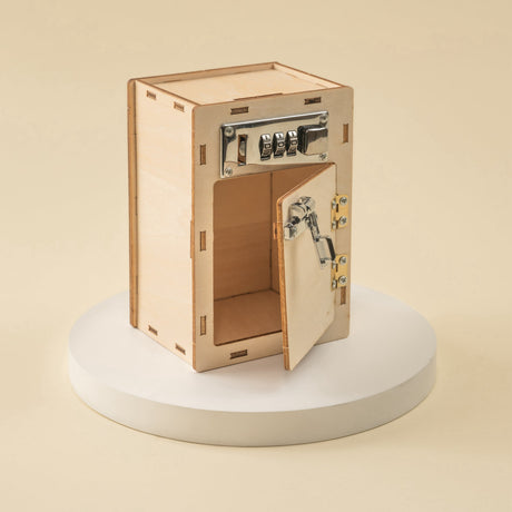 Combination Lock Box DIY Kit, Educational STEM Toy Kitsville