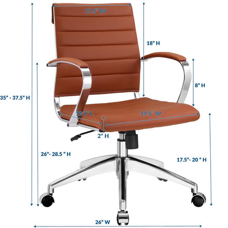 Jive Mid Back Office Chair by Modway HouseOfZazla