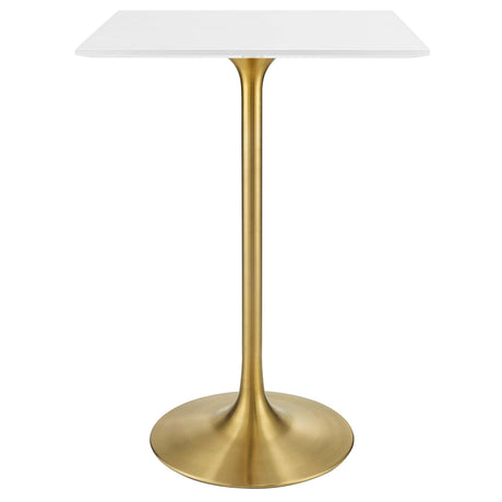 Lippa 28" Square Wood Bar Table by Modway HouseOfZazla
