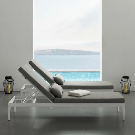 Perspective Cushion Outdoor Patio Chaise Lounge Chair by Modway HouseOfZazla